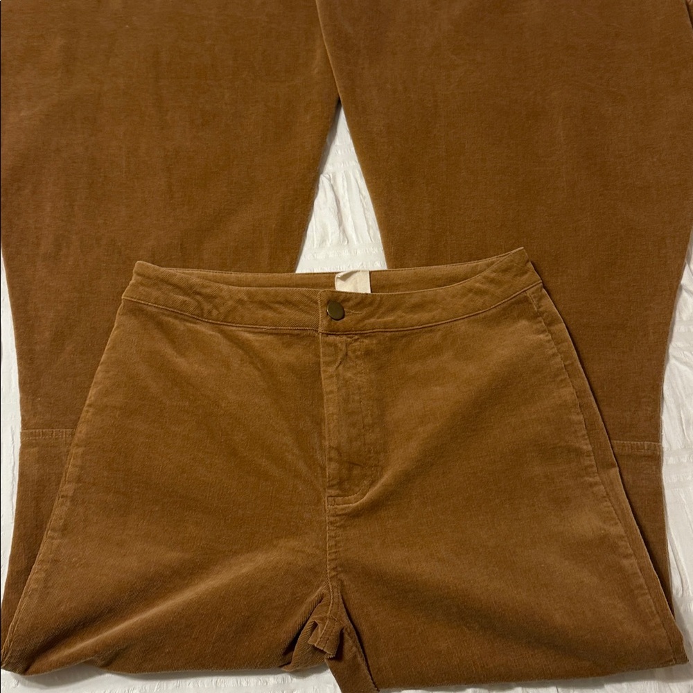 By Together Tan Corduroy Pants - Picture 3 of 6